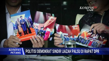 Sindiran Politisi Demokrat Benny Soal IJazah Palsu, Muatan Politik Senggol Jokowi? | KOMPAS PETANG