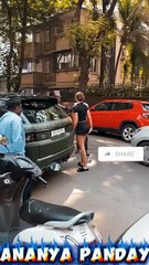 Bollywood Actress Ananya Panday Arrived for Yoga Class 🥰