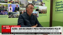 Esposa de Jair Bolsonaro reage após prisão preventiva de ex-presidente em Brasília