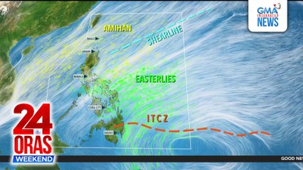 Apat na weather systems, magpapaulan sa bansa bukas | 24 Oras Weekend