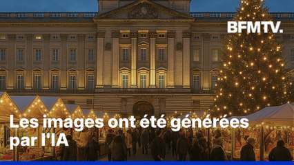 Des touriste piégés par fausse pub pour un marché de Noël à Buckingham Palace