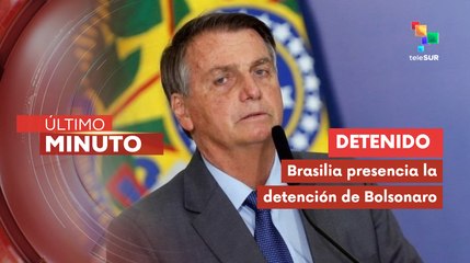 Detienen al expresidente Jair Bolsonaro