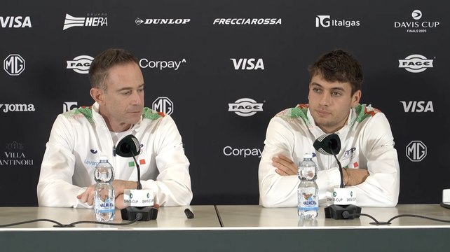 Coupe Davis 2025 - L'Italie de Flavio Cobolli et du Captain Filippo Volandri en finale et rêve du troisième : Quand on joue devant son public...