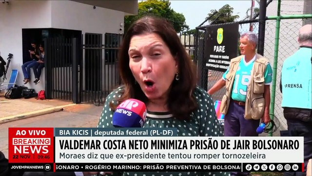 “Bolsonaro é quem está sofrendo golpe”, diz Bia Kicis após STF decretar prisão de ex-presidente