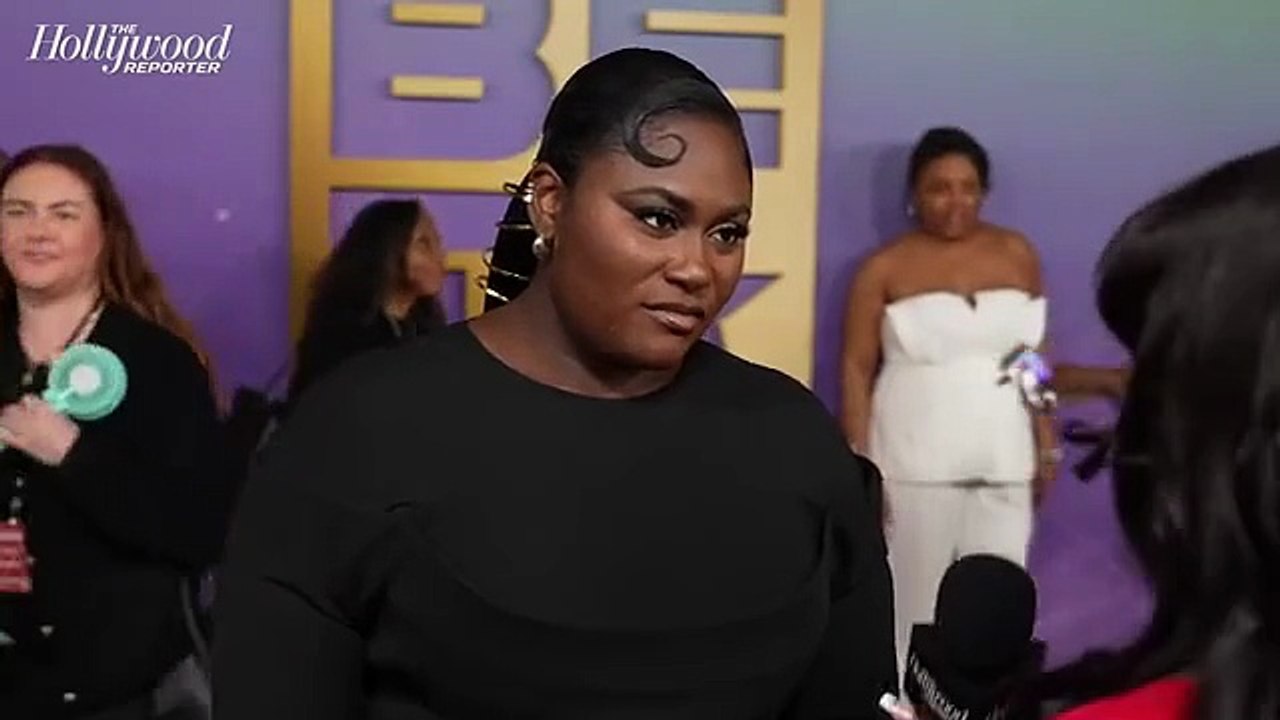 Danielle Brooks Talks Filming 'Minecraft' With Jason Momoa and Jack Black | THR Video