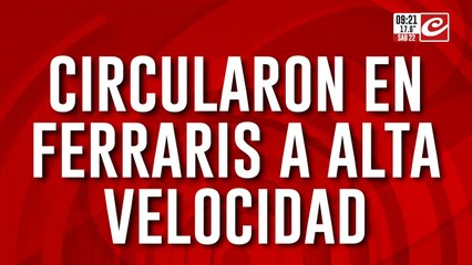 Ferraris convirtieron las rutas argentinas en pistas de carreras