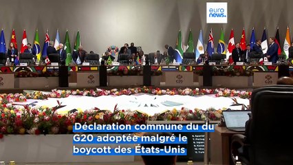 G20 : déclaration commune en dépit du boycott américain, le "plan de paix" pour l'Ukraine débattu