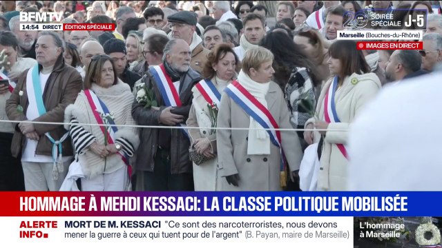 Aujourd'hui, la place est ensanglantée : l'émotion d'un habitant de Marseille à la marche blanche pour Mehdi Kessaci
