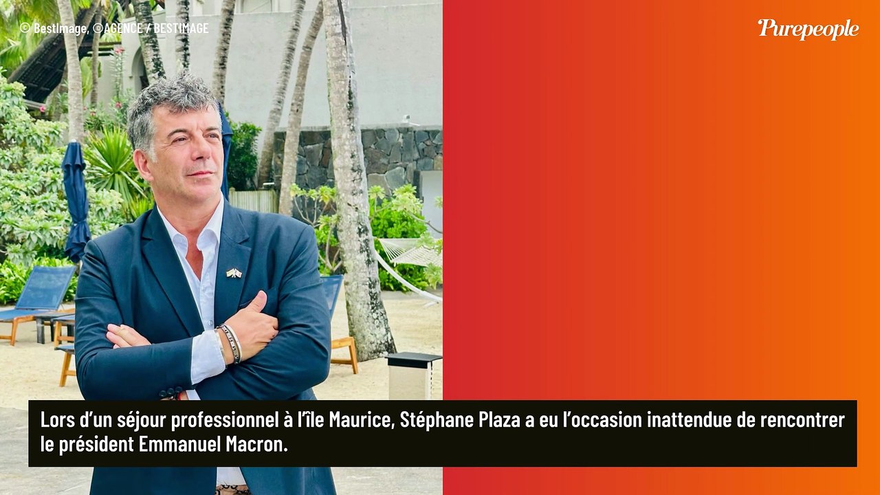 EXCLU En voyage professionnel sur une île paradisiaque, Stéphane Plaza vit un rendez-vous en tête à tête pour le moins étonnant