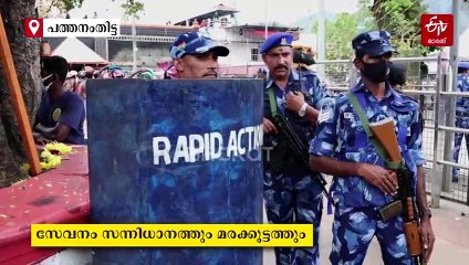 അടിയന്തര സാഹചര്യങ്ങളെ നേരിടാൻ സര്‍വ്വ സജ്ജം; ശബരിമലയില്‍ റാപ്പിഡ് ആക്ഷന്‍ ഫോഴ്‌സെത്തി