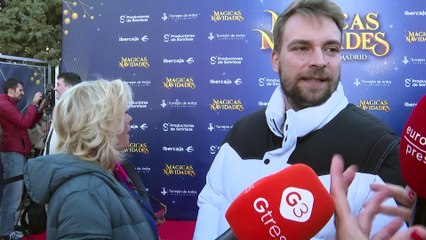 Carmen Borrego acude con su hijo José María a la inauguración del parque Mágicas Navidades