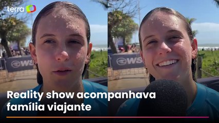 Estrela mirim de ‘Nalu pelo Mundo’ vira surfista e compete em QS da WSL: ‘Para mim é natural’