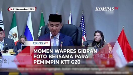 Momen Gibran Foto Bersama Pemimpin KTT G20, Sederet dengan Erdogan hingga PM Jepang