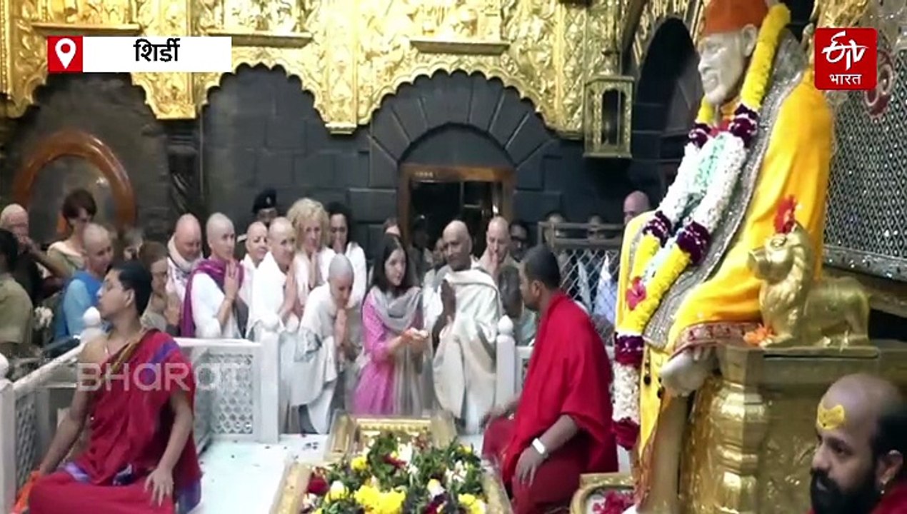 विविध देशातील 44 भाविक साई चरणी नतमस्तक; 'या' देशातील भाविकांचा समावेश