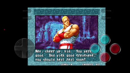 Fatal Fury 3 Andy Bogard vs Bob Wilson luta completa