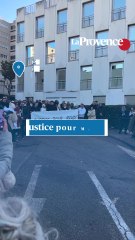 Justice pour Mehdi : Amine Kessaci et sa famille sont arrivés à la marche blanche