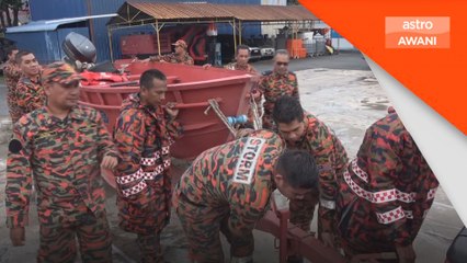 Bomba siap siaga hadapi banjir di enam negeri