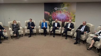 Starmer meets Ukraine allies at G20