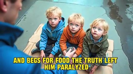 He Saw Abandoned Triplets… The Truth Broke Him