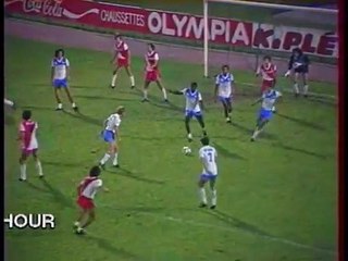 MONACO - AUXERRE - 1983 - SAISON 1983/1984 -