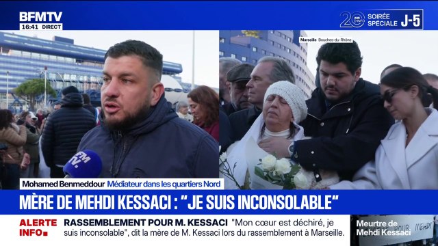 Rassemblement pour Mehdi Kessaci: selon la préfecture des Bouches-du-Rhône, 6.200 personnes se sont réunies à Marseille
