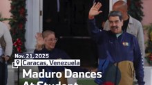 Maduro Dances At Student Day Event