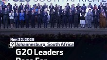 G20 Leaders Pose For Group Photo
