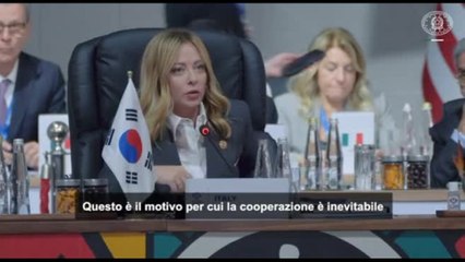 Meloni: lavoriamo con Usa e Ue per pace una giusta in Ucraina