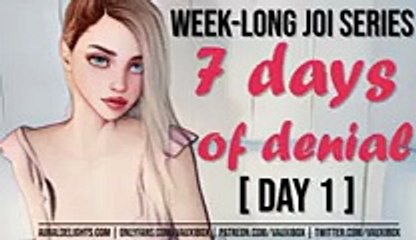 DAY 1 JOI AUDIO SERIES 7 Days of Denial by VauxiBox-Edging-Jerk off Instruction