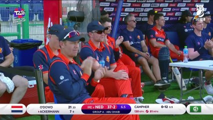 Netherlands vs Ireland, 3rd Match, First Round Group A at Abu Dhabi