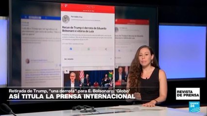 "La retirada de Trump es una derrota para Eduardo Bolsonaro y una victoria para Lula": 'G1-O Globo'