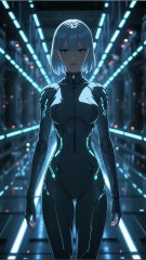 Cold. Beautiful. Lost in a Cyber City Forever.   Blame! Anime