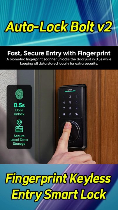 Fingerprint Keyless Entry Smart Lock