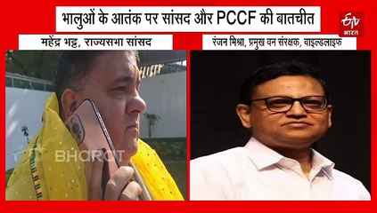 भालुओं के हमलों पर महेंद्र भट्ट की PCCF से फोन पर बातचीत, आप भी सुनिए क्या कहा