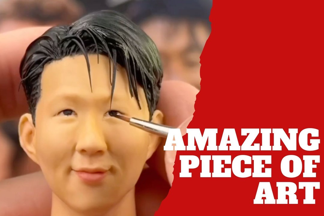 Amazing clay dolls of MLS superstars Thomas Müller and Son Heung-Min