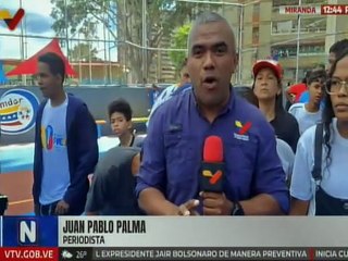 Miranda | Inauguran cancha deportiva del proyecto priorizado por la juventud