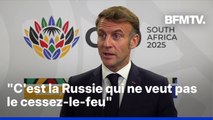 Guerre en Ukraine: la réaction d'Emmanuel Macron concernant le 
