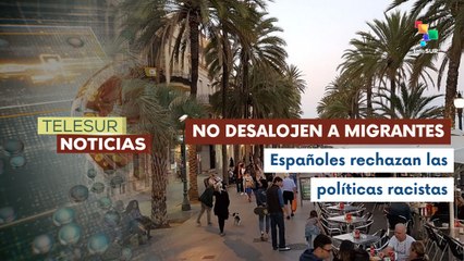 Alcalde de Badalona promueve desalojo forzado de migrantes