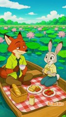 Nick Wilde and Judy Hopps have a picnic, WildeHopps Zootopia Fan Animation
