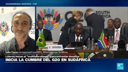Desde Johannesburgo: G20 adopta declaración conjunta pese al boicot de EE. UU.