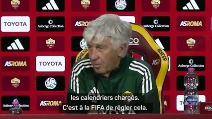AS Rome - Gasperini : "Arrêter à mi-championnat ? Je n'aimerais pas ça"