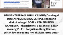 BERGANTI PERAN  Dulu nya Pak  K.. #news