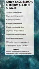 makna dan tanda kamu sedang dihukum#dakwah #whatsappstatus #katakatabijak