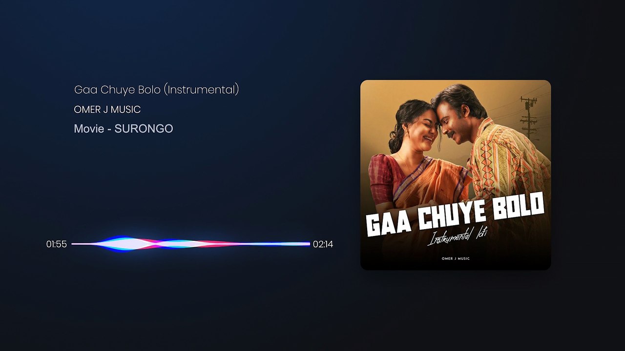Gaa Chuye Bolo (Instrumental) - OMER J MUSIC | SURONGO | Afran Nisho | Tama | Tanjib | Abanti | Sajid