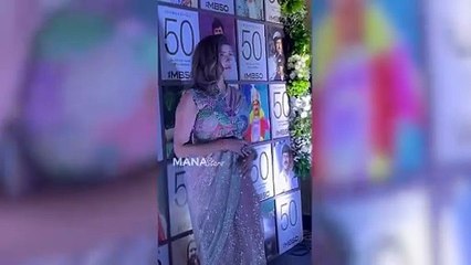 Mohan Babu & Manchu Lakshmi Visuals at Mohan Babu 50 Glorious Years in TFI Event