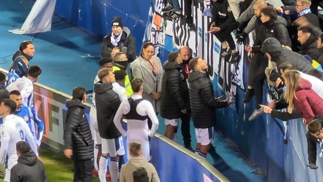 Tensión en Butarque: la Grada de Animación pide expliaciones a los capitanes