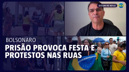 Prisão de Bolsonaro provoca festa, protestos e expõe polarização nas ruas do país