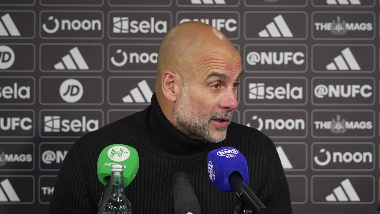 Pep Guardiola refuses to blame officials after Man City beaten at Newcastle