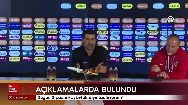 alatasaray-Gençlerbirliği maçının ardından Volkan Demirel açıklamalarda bulundu