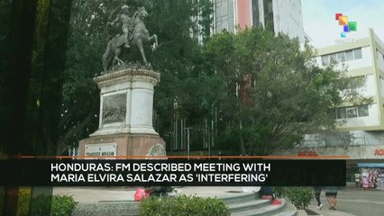 FTS 16:30 22-11: Honduras: FM described meeting with Maria Elvira Salazar as “interfering”